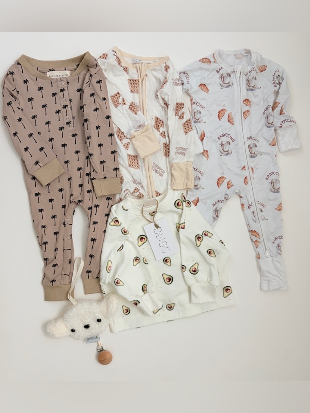 Baby Bamboo clothes bundle 3-6M